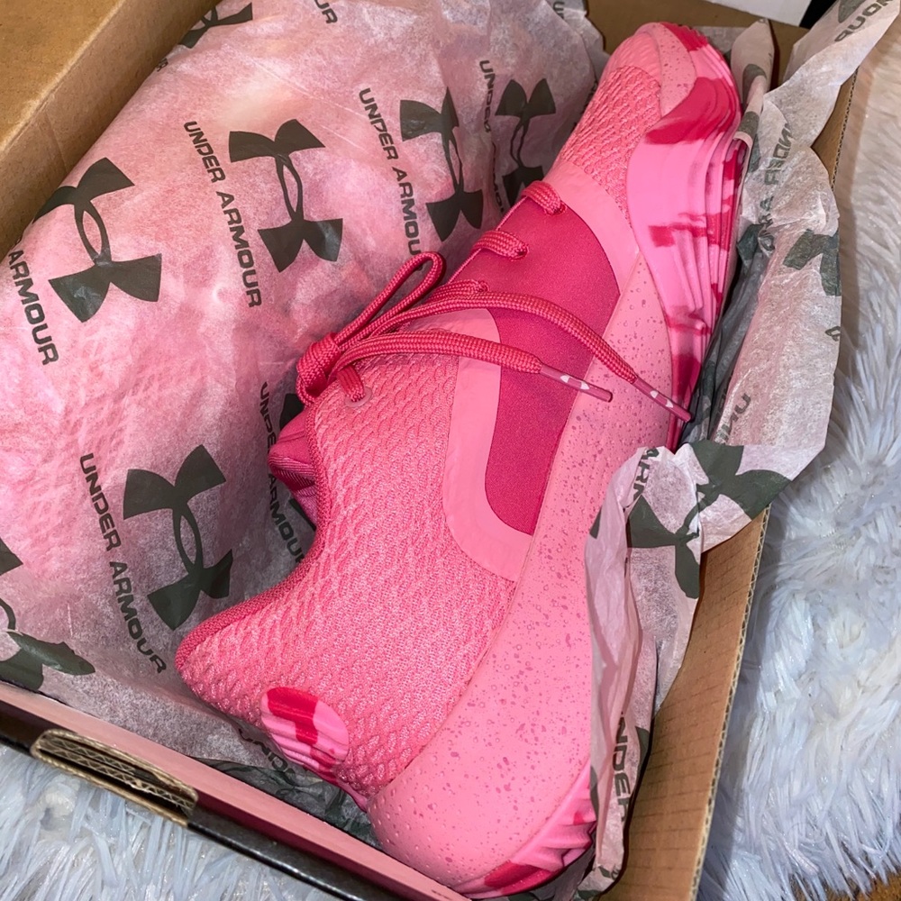 UA Anatomix Spawn 2Breast Cancer Sneakers